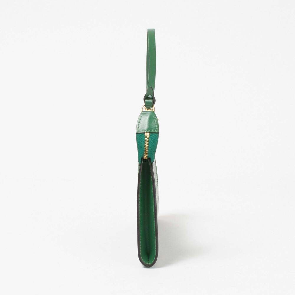 Louis Vuitton Pochette Borneo Epi Green Accessoires Handbag